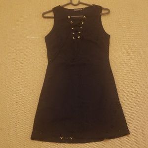 Navy blue dress